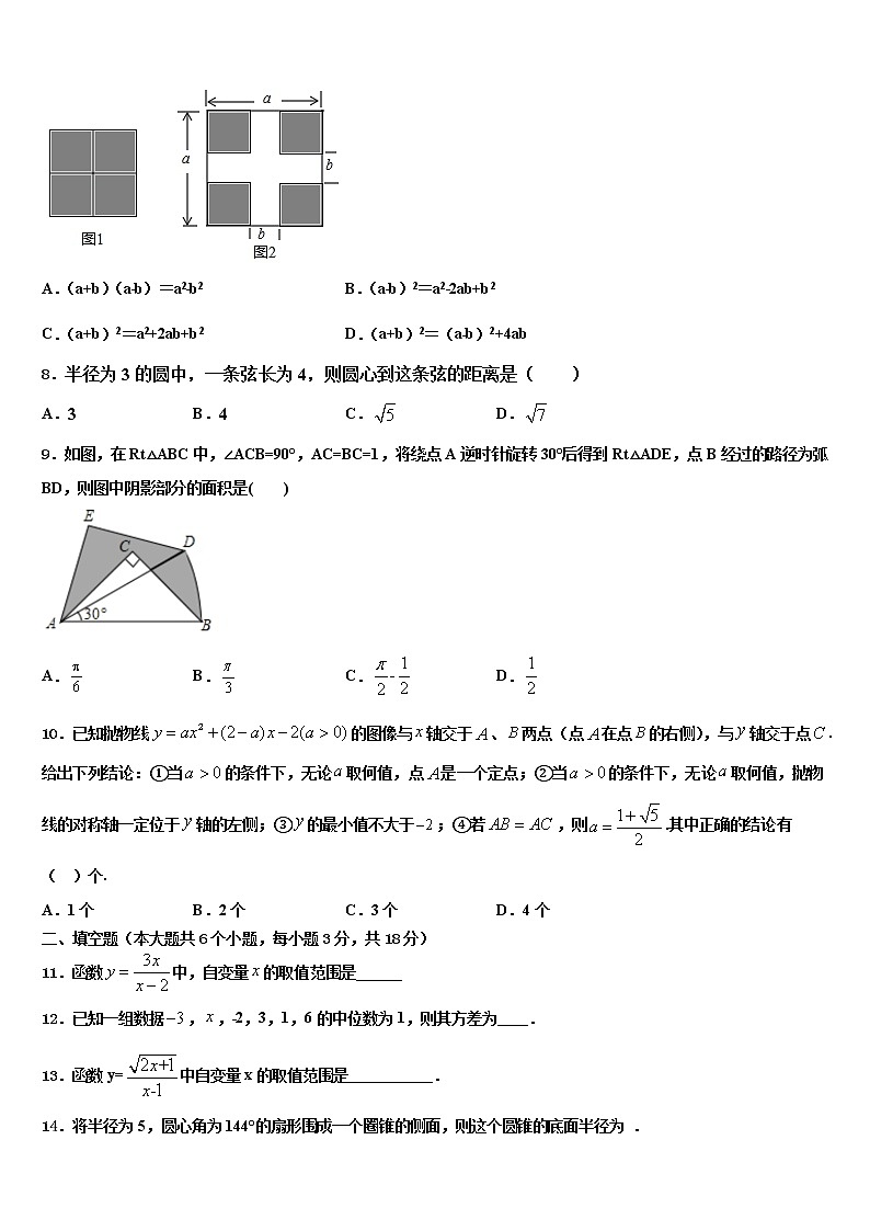 河北唐山丰南区重点达标名校2022年中考适应性考试数学试题含解析02