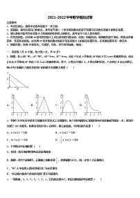 河南省新乡市第七中学2022年初中数学毕业考试模拟冲刺卷含解析