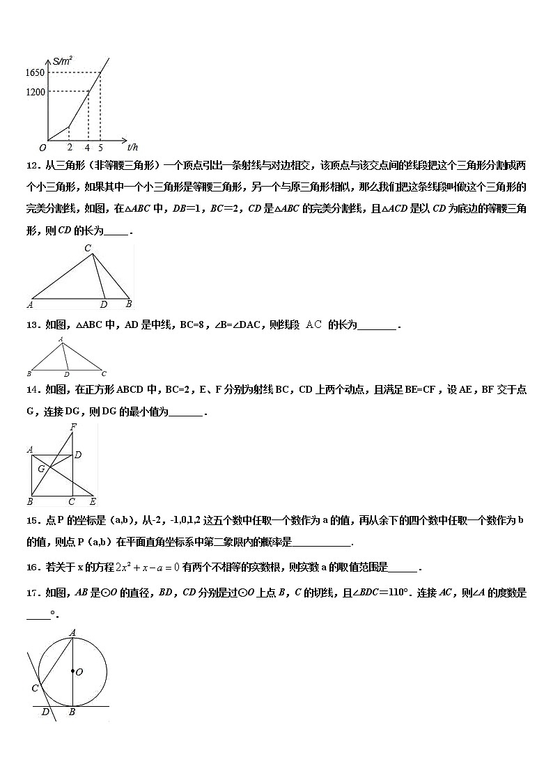 河北省魏县达标名校2021-2022学年十校联考最后数学试题含解析03