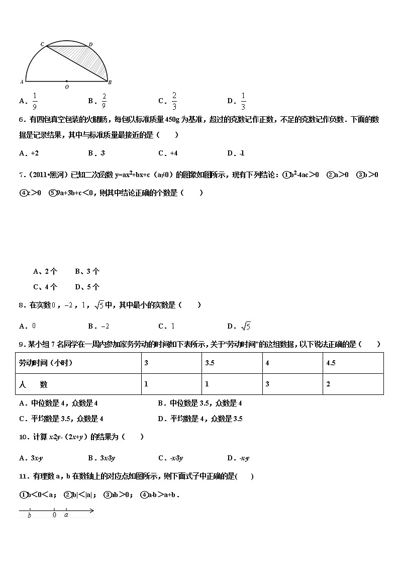 河南省郑州市郑州外国语达标名校2022年中考数学模试卷含解析02