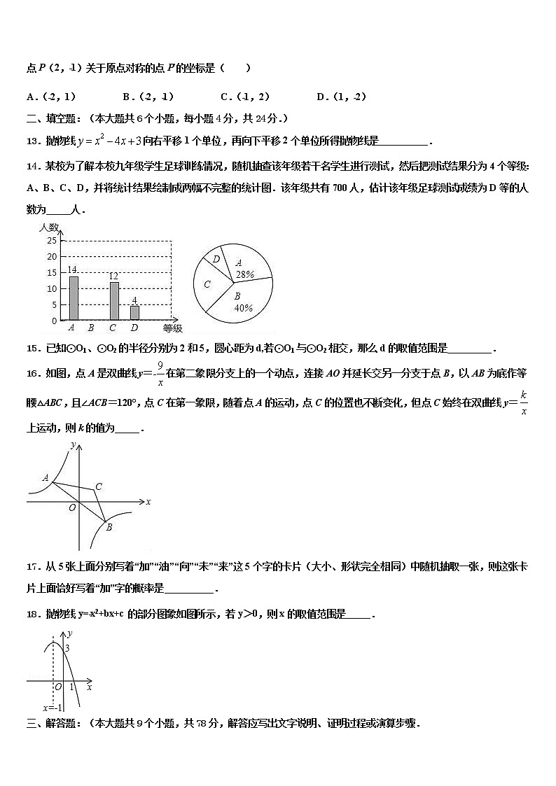 湖北省天门经济开发区等2022年中考数学最后冲刺模拟试卷含解析03