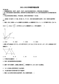 湖南省长沙市雅礼集团达标名校2021-2022学年中考试题猜想数学试卷含解析