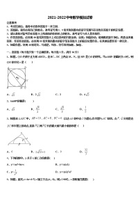 湖南省长沙市长郡梅溪湖中学2021-2022学年中考联考数学试卷含解析