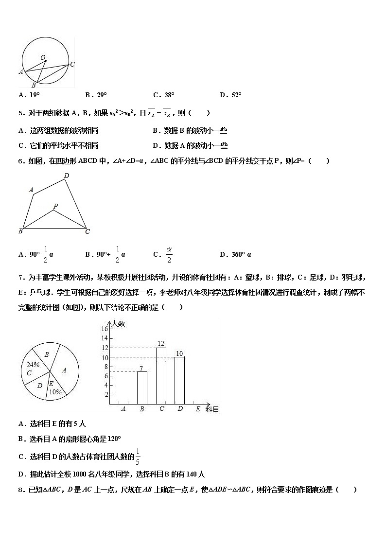 贵州省黔东南、黔南、黔西南2021-2022学年十校联考最后数学试题含解析02