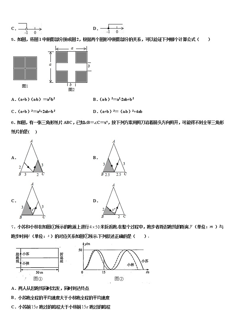 吉林省长春市榆树市重点名校2021-2022学年中考数学最后冲刺模拟试卷含解析第2页