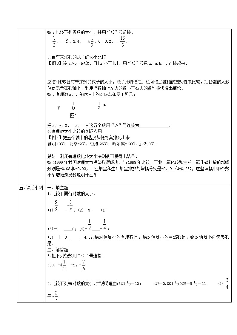 人教版数学七年级上册《1.2有理数》课件+教案+学案+同步练习（15份打包）02