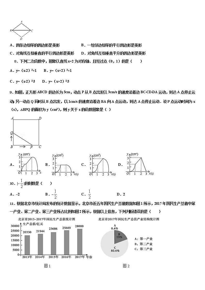 江苏省苏州工业园区重点达标名校2021-2022学年中考联考数学试题含解析02