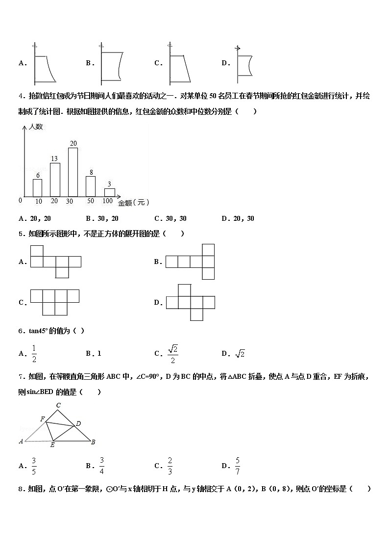 江西省赣州市兴国县达标名校2021-2022学年中考考前最后一卷数学试卷含解析02