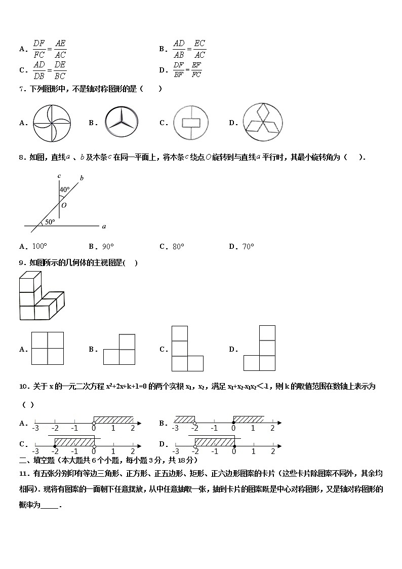 江西省南昌市2021-2022学年中考数学押题卷含解析第2页