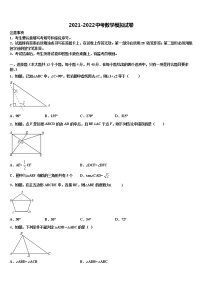 江苏省扬州市教院重点名校2021-2022学年中考数学模试卷含解析