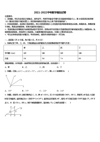 山东省济南市市中区2022年中考数学押题试卷含解析