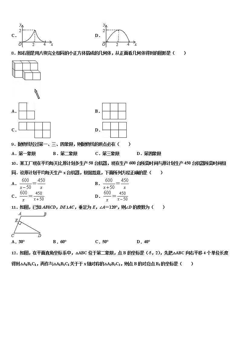 山西省临汾市名校2021-2022学年中考试题猜想数学试卷含解析第3页