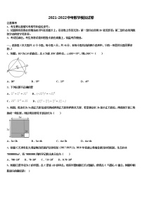 陕西省渭南市大荔县、华州区重点达标名校2022年中考数学全真模拟试题含解析