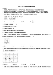 山西省运城市万荣县2022年中考数学仿真试卷含解析