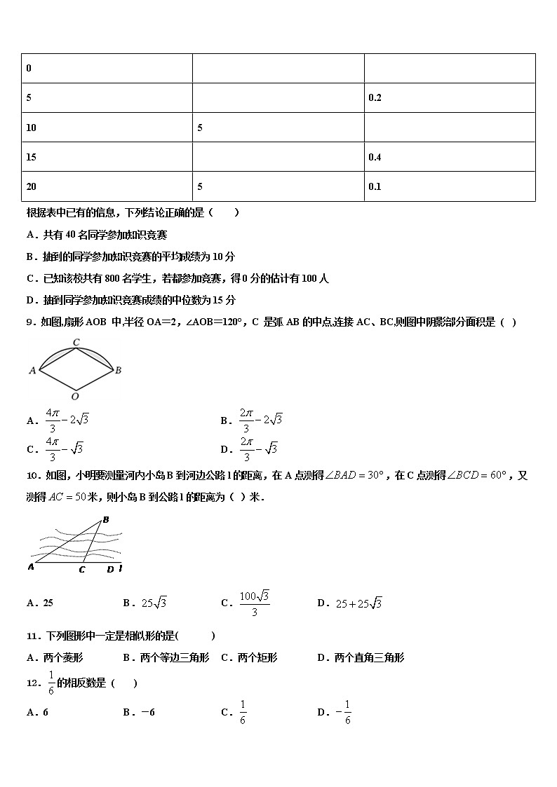 四川省成都市金牛区2021-2022学年中考押题数学预测卷含解析03