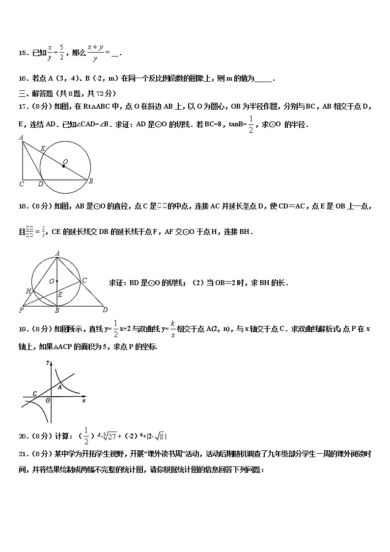 四川省西昌市2021-2022学年中考数学对点突破模拟试卷含解析第3页