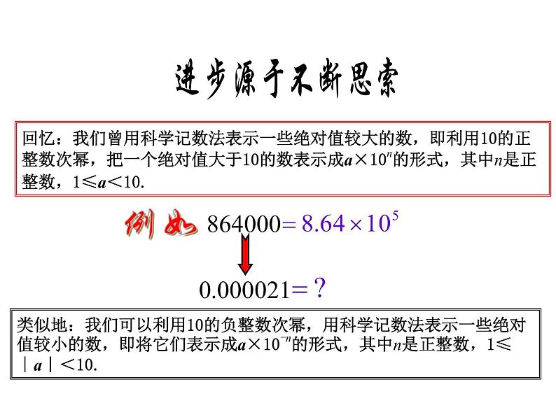 16.4.2 科学记数法课件PPT第3页