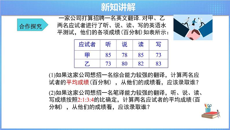 《20.1.1 平均数 第1课时》同步精品课件+教案04