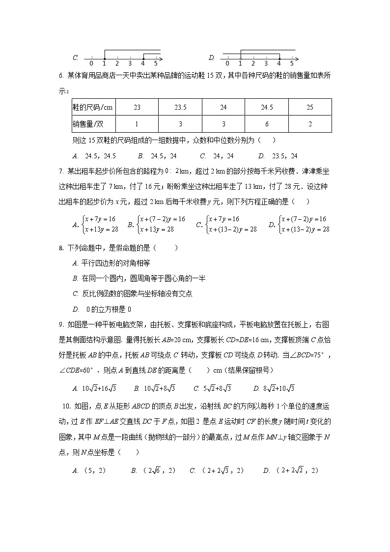 2022年广东省深圳市龙岗区5月中考适应性考试（二模）数学卷及答案02