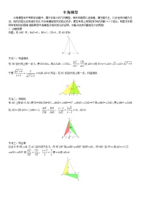 初中平面几何之半角模型，附练习题含参考答案学案