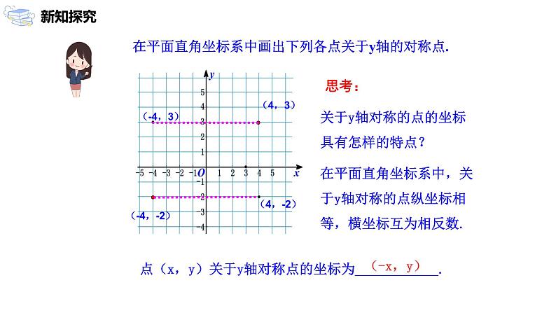 九年级上册 23.2.3《关于原点对称的点的坐标》课件+教案+练习04