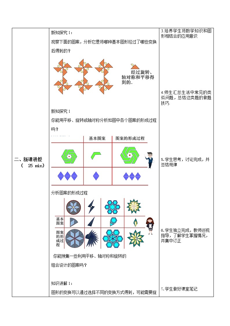 九年级上册 23.3《课堂学习图案设计》课件+教案+练习02