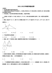 新疆生产建设兵团2022年中考数学四模试卷含解析