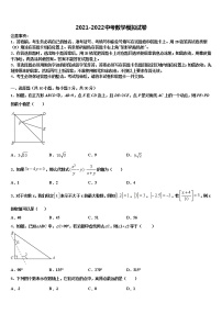 云南省西双版纳景洪市重点中学2021-2022学年中考数学考前最后一卷含解析