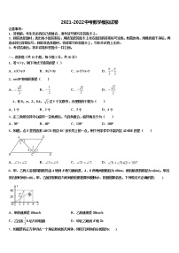 浙江省温州市经济开发区海城中学2021-2022学年中考五模数学试题含解析