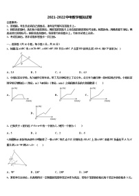 浙江省衢州市Q21教联盟2021-2022学年中考数学全真模拟试卷含解析