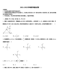 浙江省诸暨市开放双语校2022年中考二模数学试题含解析