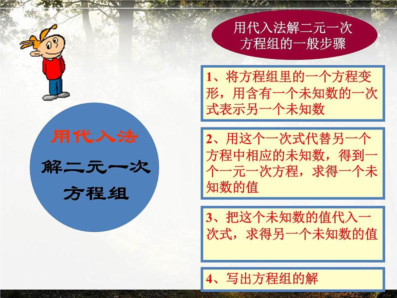 人教版七年级下册数学8.2消元—解二元一次方程组（2）课件（共25张ppt）第6页