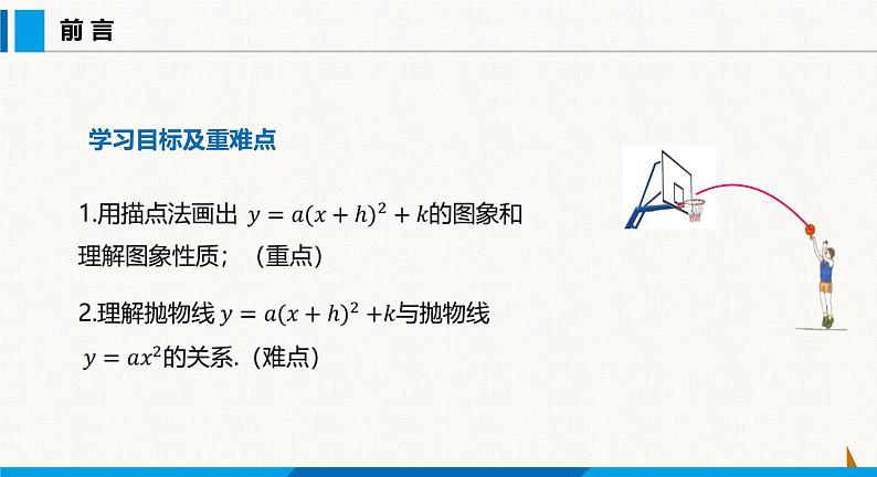 沪科版九年级数学上册 21.2 第4课时  二次函数y=a(x+h)2 +k的图象和性质 课件第2页