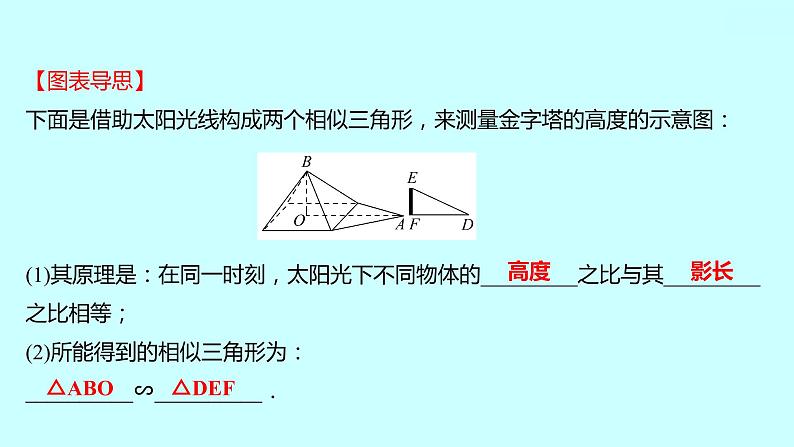 2022人教版数学九年级下册 27.2.3.1相似三角形应用举例课件(可编辑图片版、共16张PPT)05