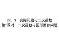 初中数学人教版九年级上册第二十二章 二次函数22.1 二次函数的图象和性质22.1.1 二次函数授课课件ppt