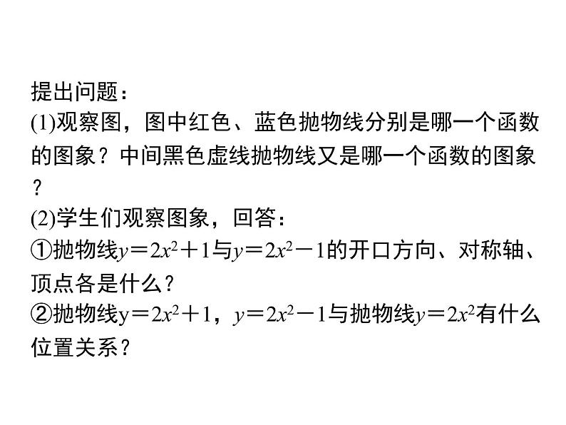 22.1.3第1课时  二次函数y=ax_ k的图象和性质课件14 PPT07