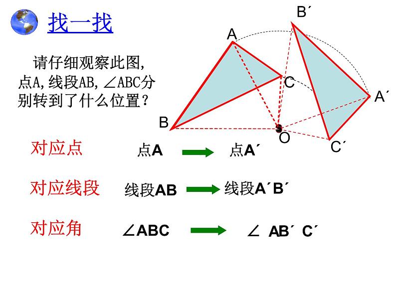 人教版数学九年级上册 23.1 图形的旋转 配套课件(共20张PPT)08