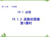 人教版数学八年级下册 19.1.2.1函数的图象 课件(共16张PPT)