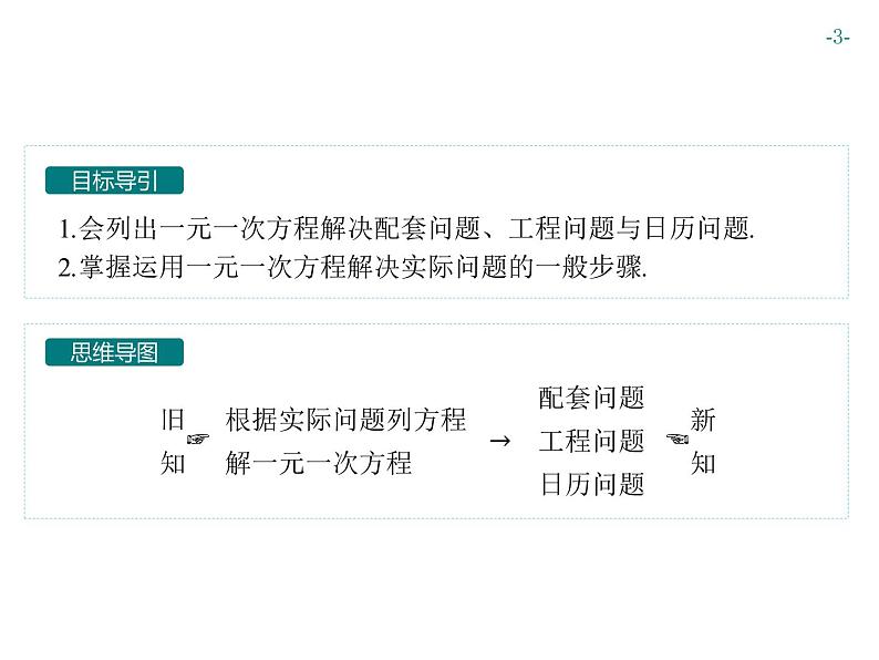 第三章　3.4　第1课时　实际问题与一元一次方程(1)第3页