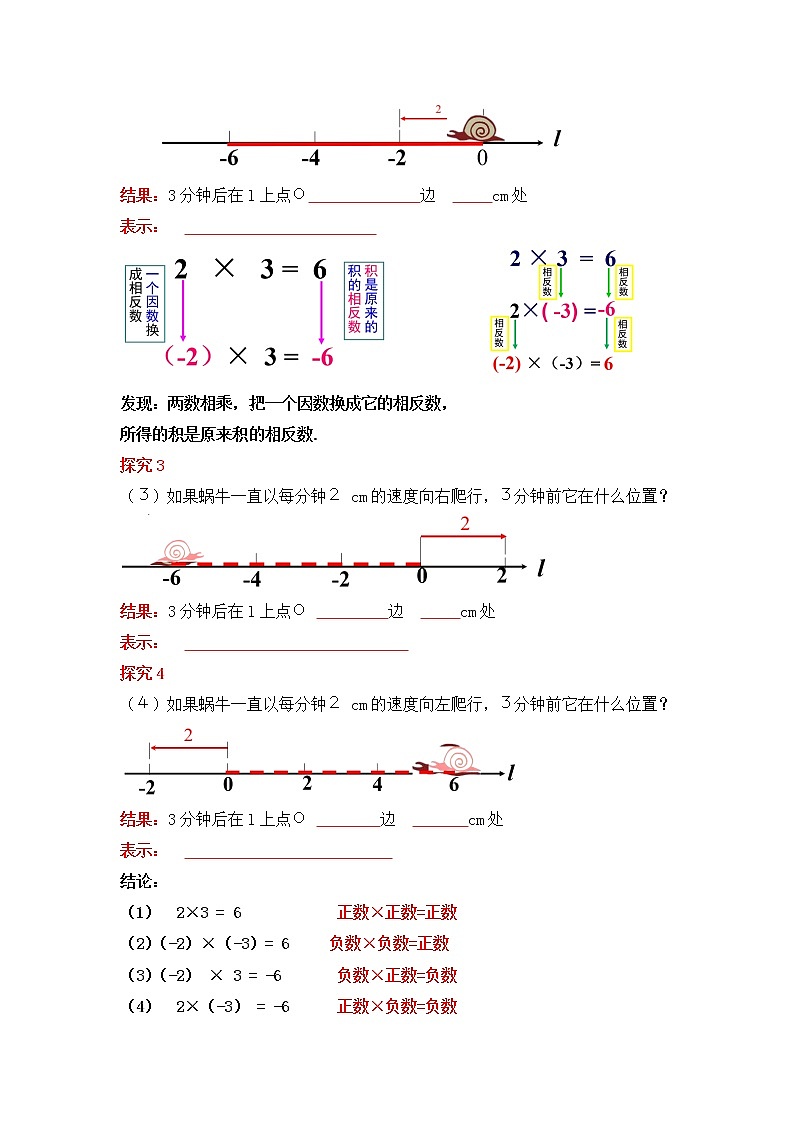 2021-2022学年人教版七年级数学上册期末复习讲义第7讲《有理数的乘法》（word版 无答案）02