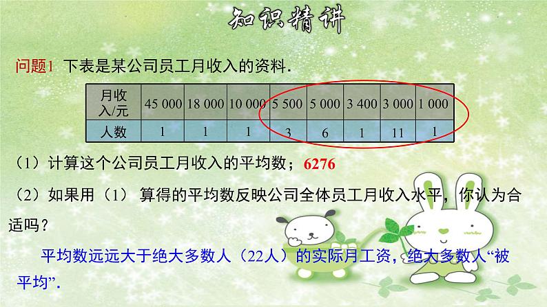 人教版数学八年级下册 20.1.2 中位数和众数 课件205