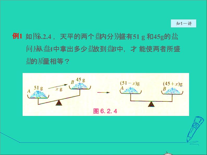 2022春华东师大版七年级数学下册第6章一元一次方程6.2解一元一次方程6.2.5列一元一次方程解实际问题的一般方法授课课件05