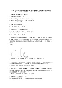 【解析版】聊城市阳谷县2022年七年级上期末数学试卷