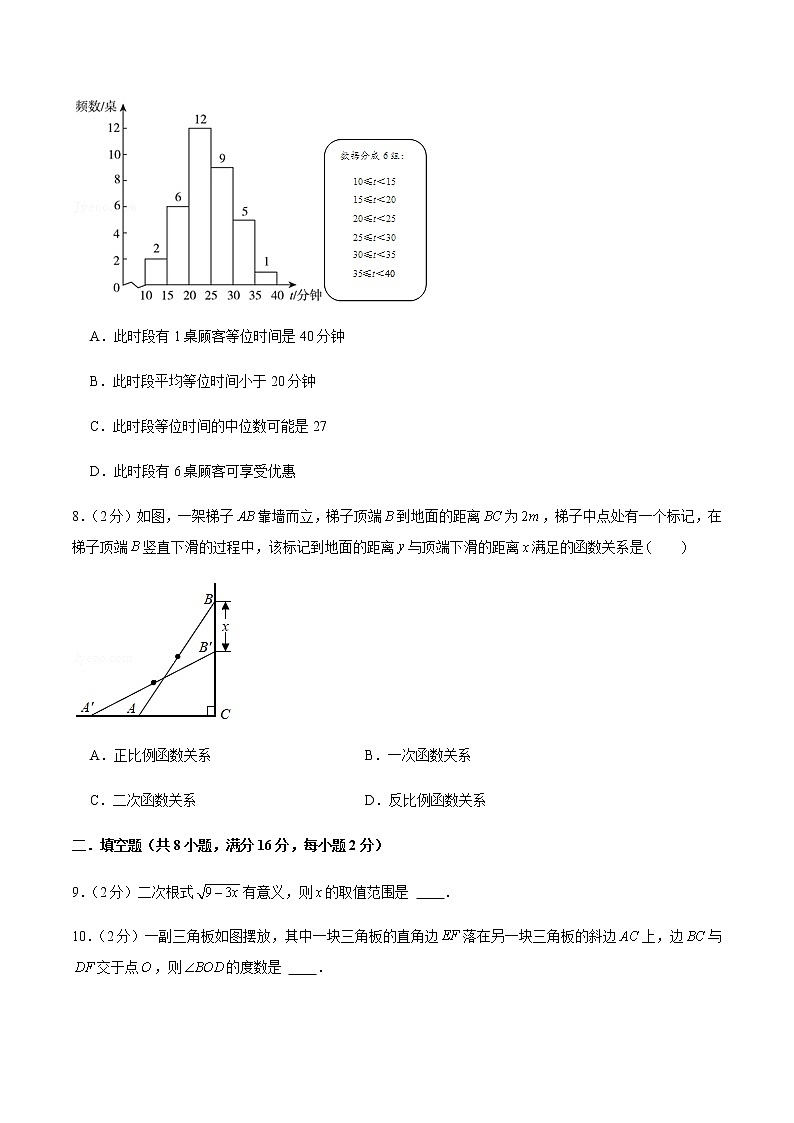 2022年北京中考数学模拟卷（原卷版）第3页