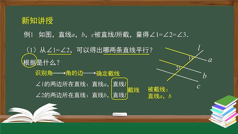 人教版数学七年级下册5.2.2平行线的判定 第2课时课件第6页