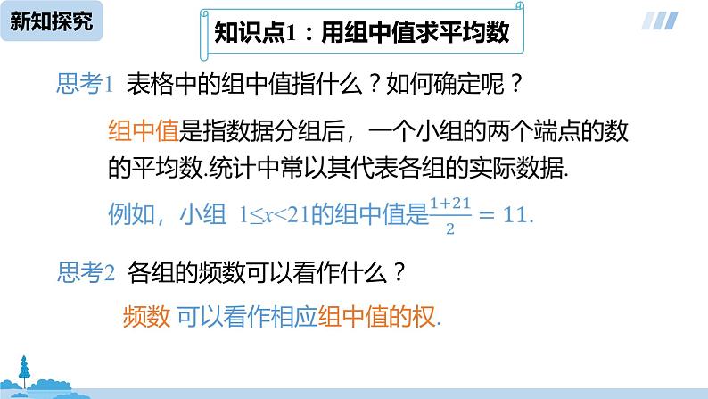 2022年人教版八年级下册数学20.1.1平均数-课时2第7页