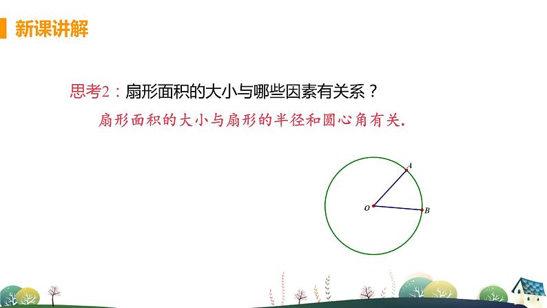 九年级数学浙教上册 3.8 弧长及扇形的面积 PPT课件+教案+練習07