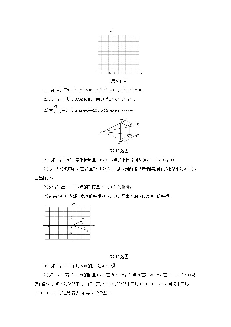 九年级数学浙教上册 4.7 图形的位似 PPT课件+教案+練習03