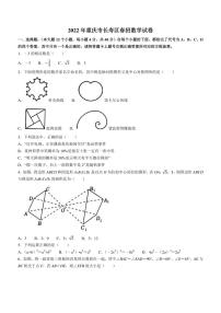 2022年重庆市长寿区重点中学指标到校招生考试 数学 试题（含答案）