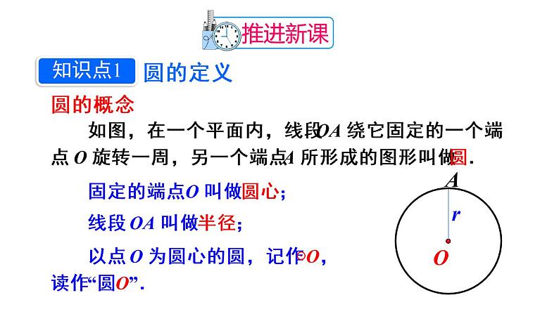 人教版九年级数学上册课件--24.1 圆的有关性质-24.1.1 圆04